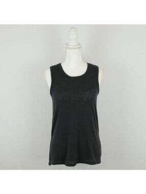 Mountain Hardwear Women's Small Gray Knit Vented Scoop Neck Tank Top